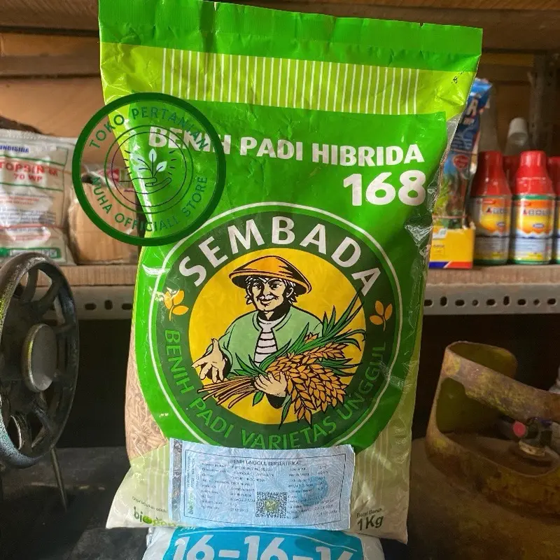 Padi hibrida SEMBADA 168 kadaluarsa bulan 3 2025 0