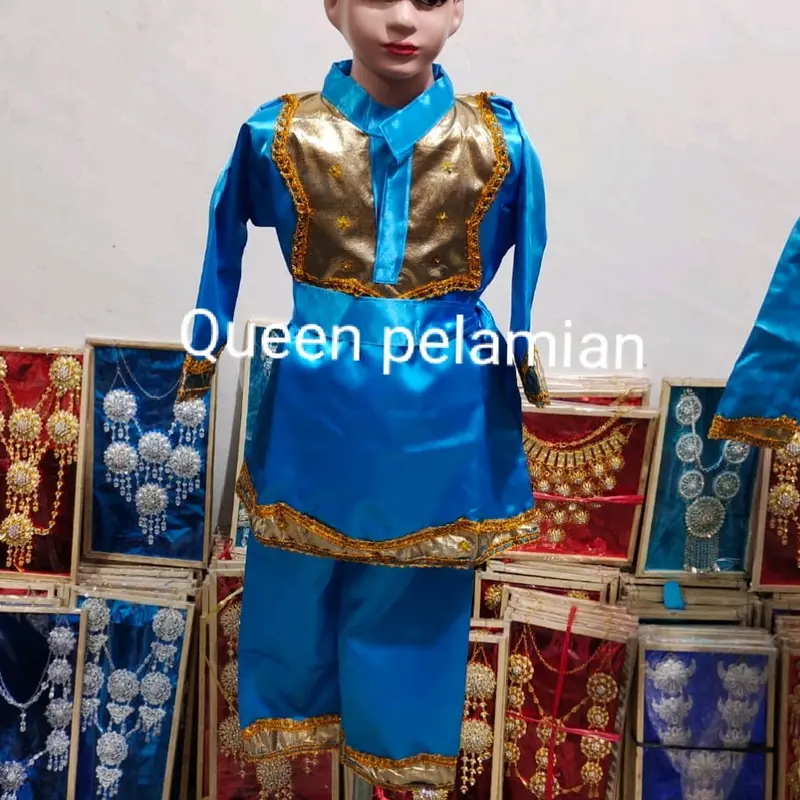Baju padang/minang anak laki laki ukuran TK, SD, SMP, dan SMA sesuai gambar 2