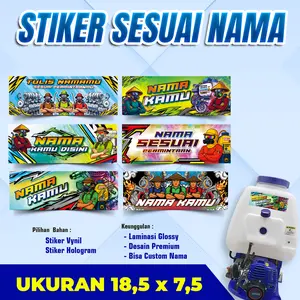 STIKER CUSTOM PETANI MILLENIAL / STIKER MESIN SPRAYER