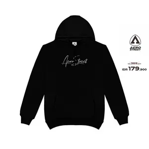 Aerostreet Hoodie Hysteria Hitam Sweater Jumper CAAAA Aerostreet Hoodie Hysteria Hitam Sweater Jumper CAAAA