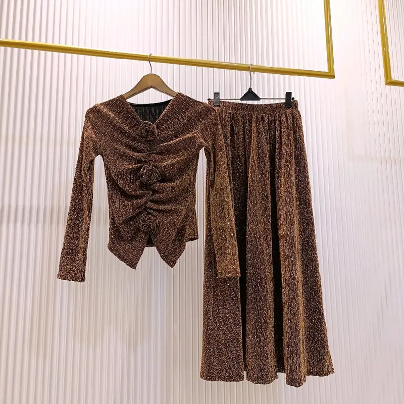 Dress Blink Blink motek Glittery panjang mewah long dress pesta full motek Formal Wanita 8