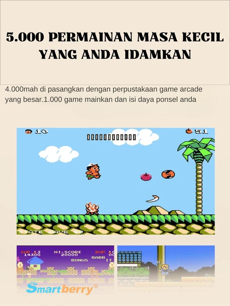 Product Introduction of DY12 Game Boy Powerbank Fast Charging With 1000 Retro Game 0