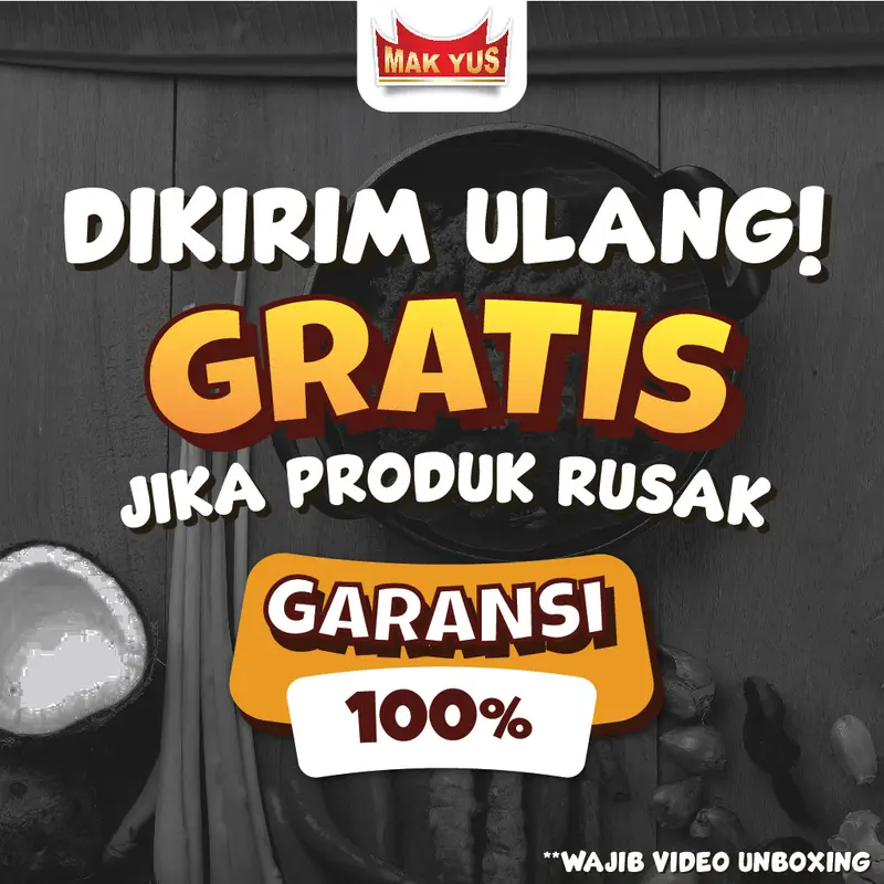 Bumbu Rendang Instan  (250)gr Mak Yus praktis 1