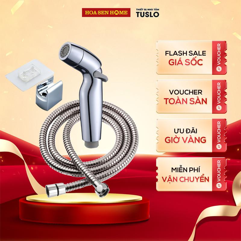  Vòi xịt TUSLO JPOA023 Pro chất liệu cao cấp chống bám bẩn dễ dàng vệ sinh - Hoa Sen Home - Hàng chính hãng 
