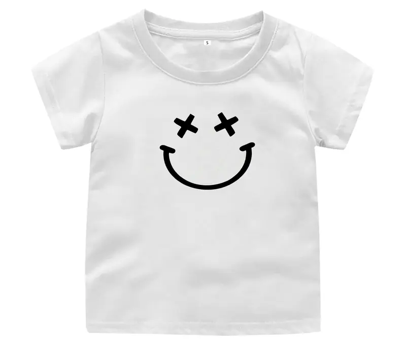 KAOS ANAK Smile Distro Atasan SABLON DIGITAL Baju 7