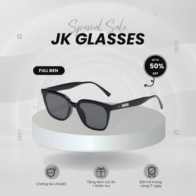 KM_43 Kính mát nam nữ GM phong cách mới chống ánh nắng, tia UV400 Women Mắt Kính