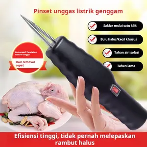 Mesin Pencabut Bulu Multifungsi untuk Ayam, Bebek, Angsa, Model Baru, Otomatis Penuh, Daya Besar, Anti-Statik, Alat Pencabut Bulu Super