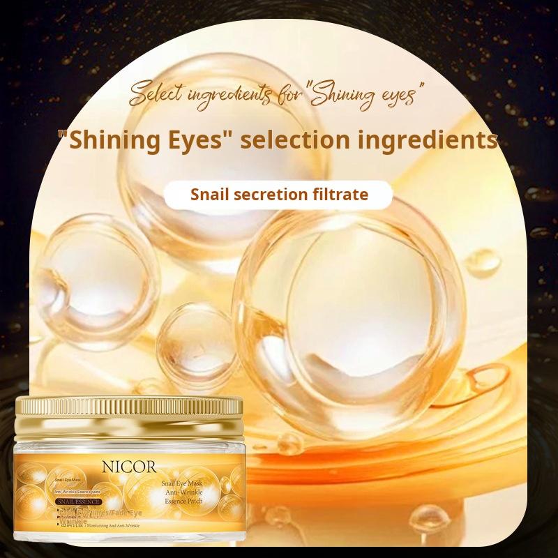 Mặt nạ mắt ốc sên, Tinh chất chống nhăn, Dưỡng ẩm, Chống nhăn, cho mắt Skincare Women Nữ 2