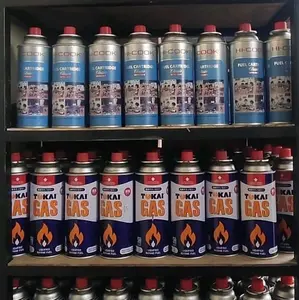 HI-COOK Paket Isi 3 Gas Portabel Mini HI-COOK Hemat Ruang & Praktis untuk Kompor Kecil Anak Kost Original