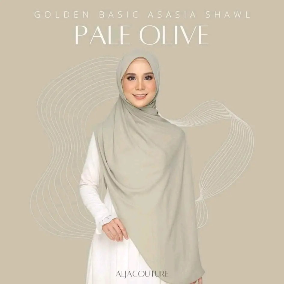 Asasia Shawl yang elegant membuatmu cantik