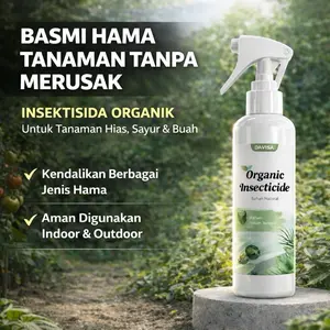 Insektisida Organik Nabati Spray 250ML/500ML/1L: Efektif Membasmi Hama Tanaman Ulat Bulu Kutu Putih Daun Aman Organik
