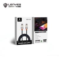 Gambar LENYES LC531 Kabel Data Fast Charging 27W Lightning 60W Type C Data Cable Charger Nylon Braided 1 Meter - Type C To Type C dari LENYES INDONESIA Kota Administrasi Jakarta Pusat 5 Tokopedia