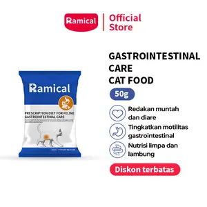 Ramical  Gastrointestinal Care 50gr Dry Food – Makanan Kucing Dewasa & Anak Kucing