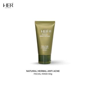 NATURAL HERBAL ANTI ACNE FACIAL MASK SKINCARE 50g