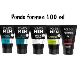 ponds men sabun muka oil clear ,bright boost&oil fighter 100 g