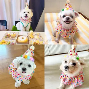 Topi Birthday DA277, Topi DA273 Topi anak bulu Topi kucing Topi anjing