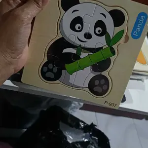 MAINAN EDUKASI ANAK PUZZLE  2D / WOODEN MINI PUZZLE maina bebek tumpuk menumpuk kayu pazel