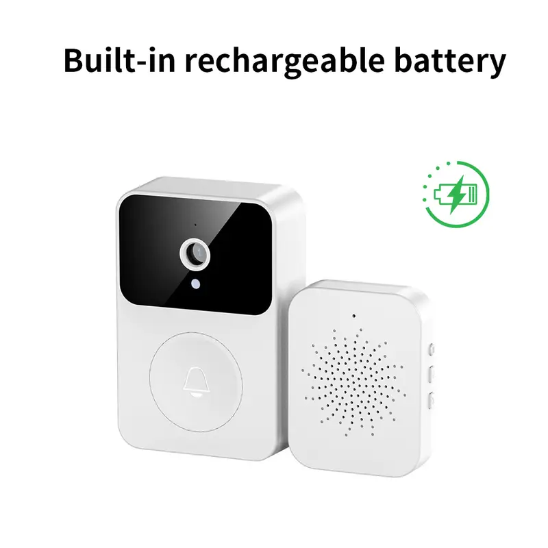 SINOVISION X9 Wireless bell camera IP66 waterproof bell rumah wireless WIFI doorbell bel 8