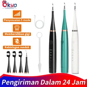 Smart Alat Pembersih Karang Plak Sikat Gigi Electric/ Alat Pembersih Karang Gigi Penghilang Plak Elektrik IPX6 Waterproof Mulut