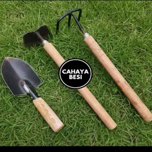Paket berkebun lengkap isi 3 pcs alat pencabut rumput multifungsi paket berkebun murah berkualitas