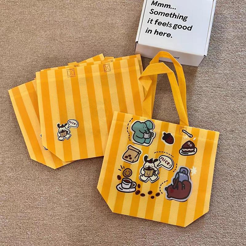 Tas Belanja /  Tote Bag Spunbond/ Goodie Bag Spunbond /Tas Spunbond /Kain Motif Premium Kantong Jumbo Tas Kado Gift A30 4