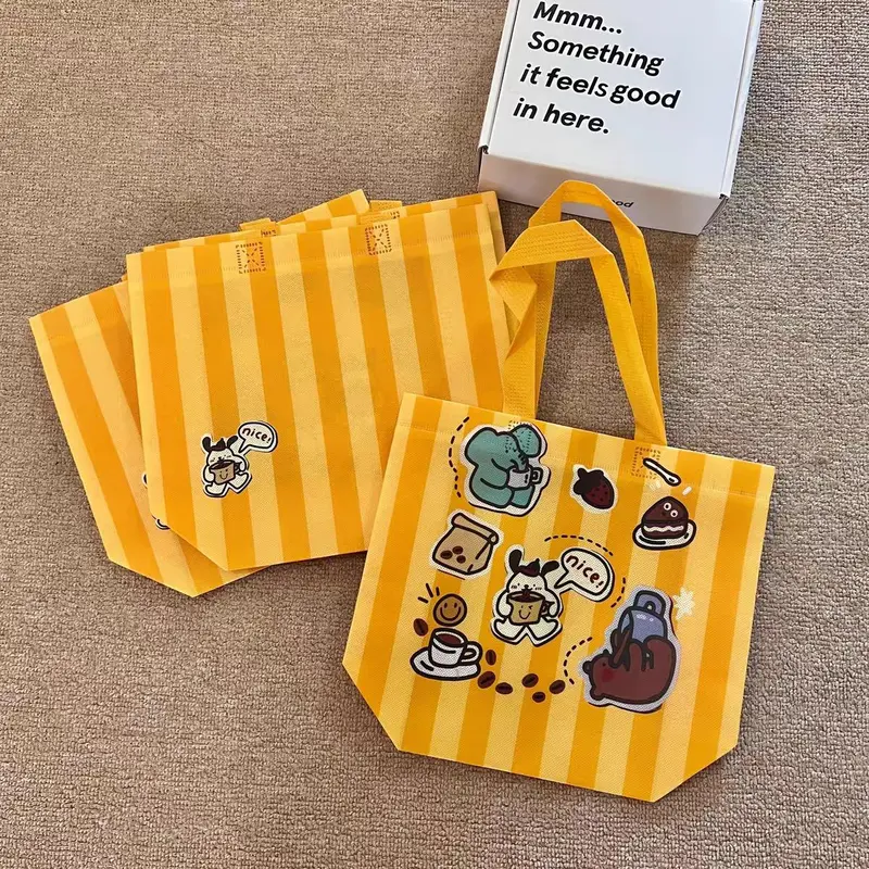 Tas Belanja /  Tote Bag Spunbond/ Goodie Bag Spunbond /Tas Spunbond /Kain Motif Premium Kantong Jumbo Tas Kado Gift A30 4