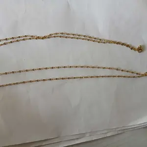 Kalung anak dan dewasa titanium rantai pecah kopi Perempuan Aksesoris Rose