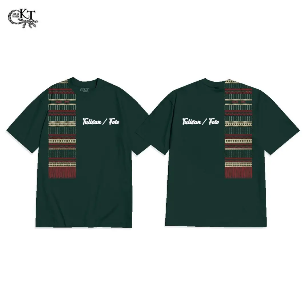 TAMBAHAN TULISAN / FOTO DEPAN BELAKANG-HIJAU BOTOL