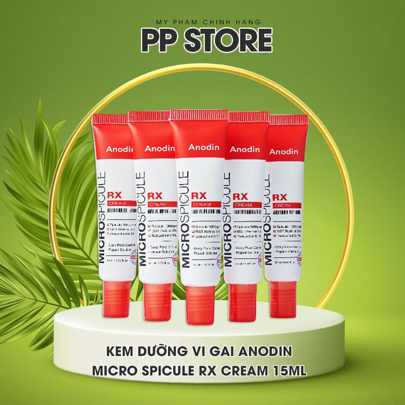 Kem dưỡng vi gai Anodin Micro Spicule RX Cream 15ml