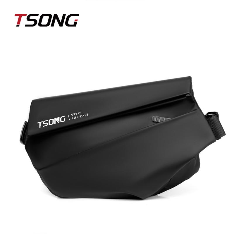 TÚI ĐEO CHÉO LỚN TSONG Chống Trộm Chống Thấm Nước Ba Lô Đeo Một Bên Vai Túi Đeo Ngực Túi Đeo Chéo Dành Cho Nam Giới Thích Hợp Để Đạp Xe Du Lịch Và Đi Bộ Đường Dài 22901A