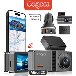 [4K] Cargoos Mirai 2C Dashcam 4K + 1080p ADAS GPS Wifi G-Sensor Loop Recording Kamera Dashboard Mobil Car Dash Cam