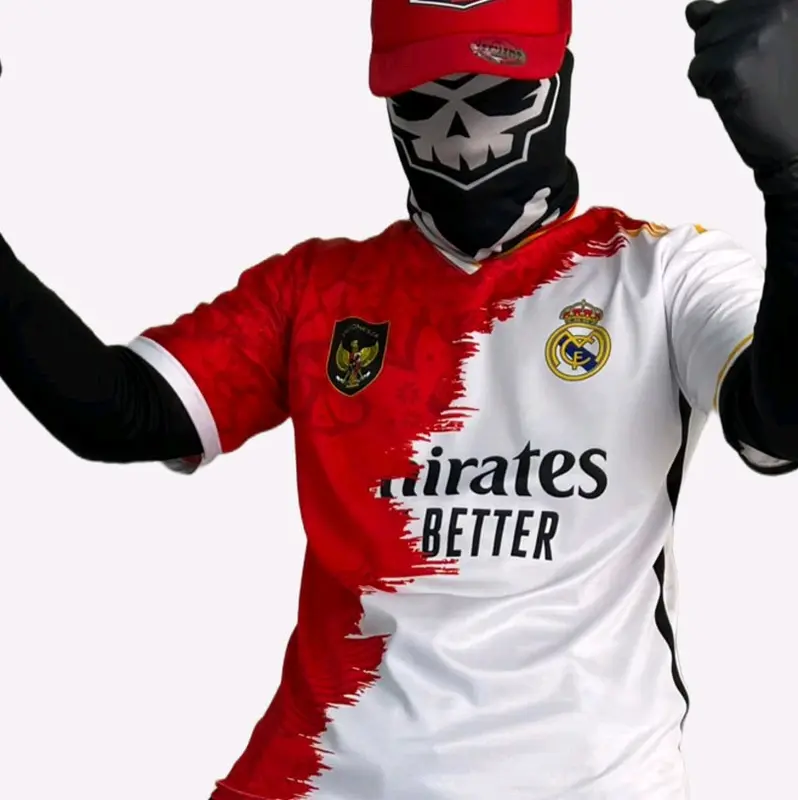 Jersey real madrid x indonesia fulpriting 2