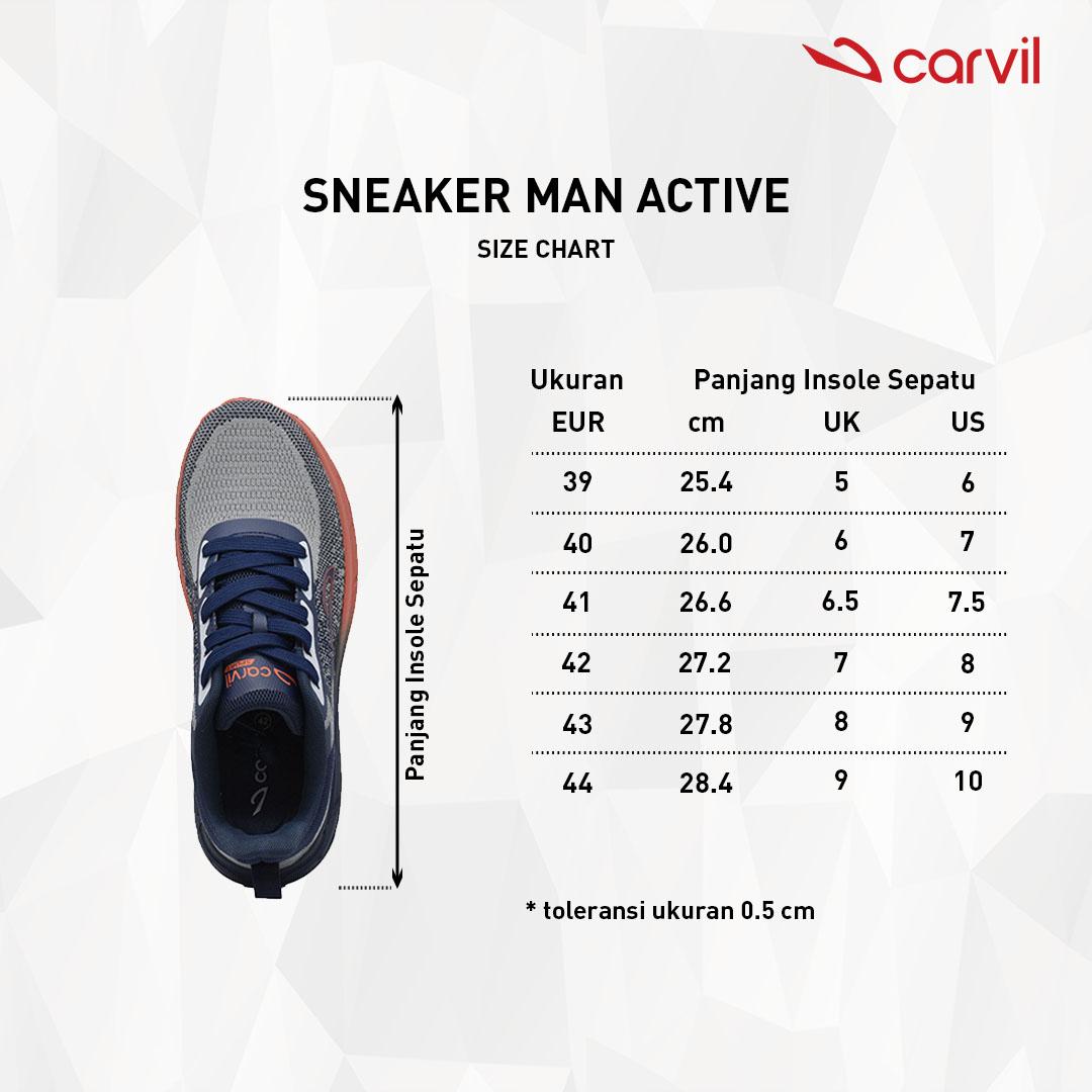 Carvil Sneakers Pria Yuniar - Casual Sneakers