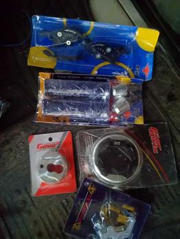 Product Review of { PAKET HEMAT } Tutup Tangki + Cover Kunci Kontak Nmax + Gantungan Barang Monggo Bosku Di JSB VARIASI from g**5 0