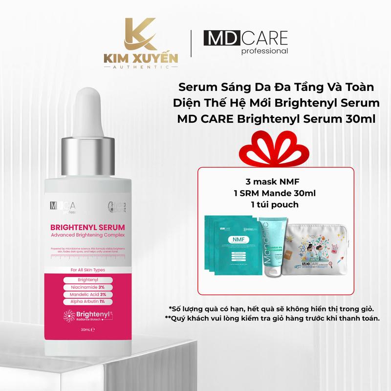 Hồng Serum dưỡng trắng MD Care Brightenyl Serum 30ml
