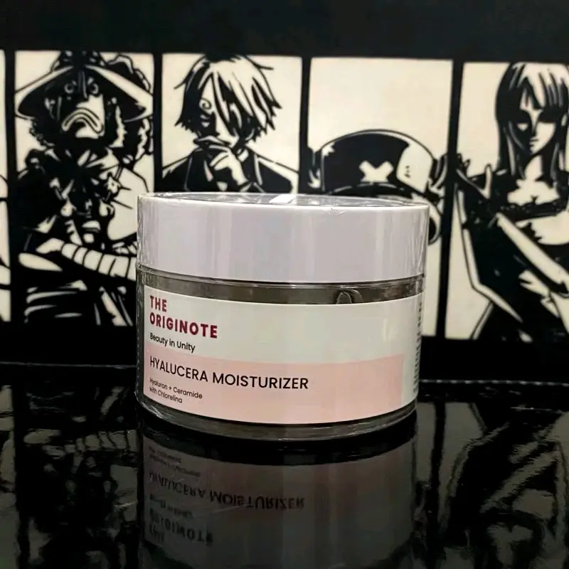 The Originote Hyalucera Moisturizer Gel- Pelembab Wajah Memperbaiki Skin Barrier dan Primer Menghidrasi Kulit wajah
