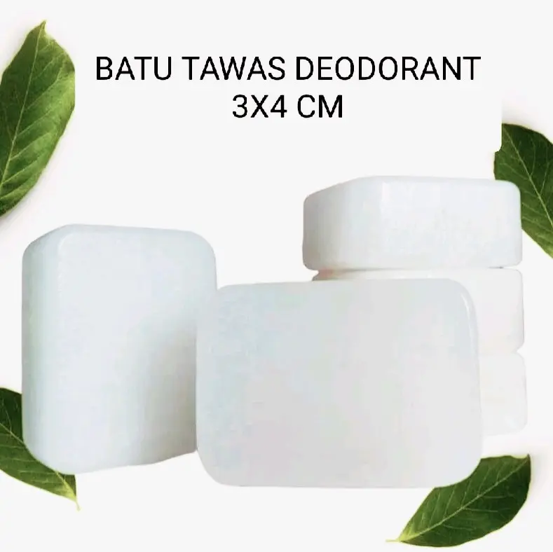 BATU DEODORANT / BATU TAWAS, ALAMI DEODORANT MENCEGAH BATU KETIAK Pencerah Bau
