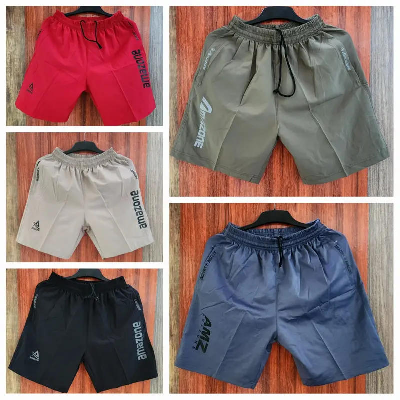 Celana Pendek Olahraga Sport Short Pant Running Pria Dewasa Saku Resleting Pantai Casual Kolor Cowok Gym Fitnes Badminton Jogging Lari Volly Basket Futsal Parasut Premium Bahan Tebal Berkualitas Nyaman Standar Panjang Karet Pinggang Cepat Kering All Size 6
