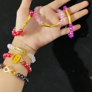 gelang pandodor Lapis Emas Balut Kristal Premium