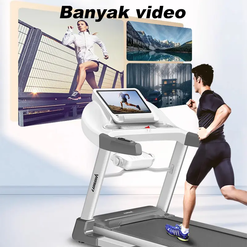 【MY-HI】T900 Treadmill Elektrik treadmill lipat treadmill portable Walking Pad Running Pad Treadmill Termurah Super Murah Kokoh Kuat Multifunction 【Garansi 10 tahun】 Lari walking  pad 5