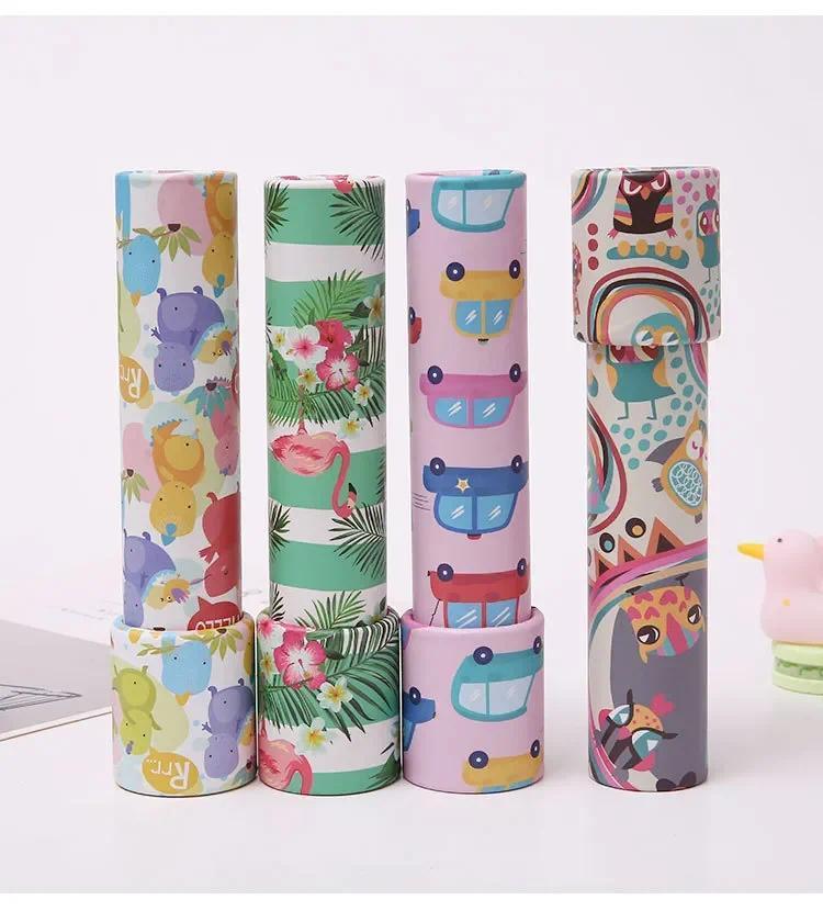 Product Introduction of Children's Day of the Kaleidoscope Children's Day Award Multi Diamond Mirror Telescope Pupil Education Experiment Male and Female Small Gift 4