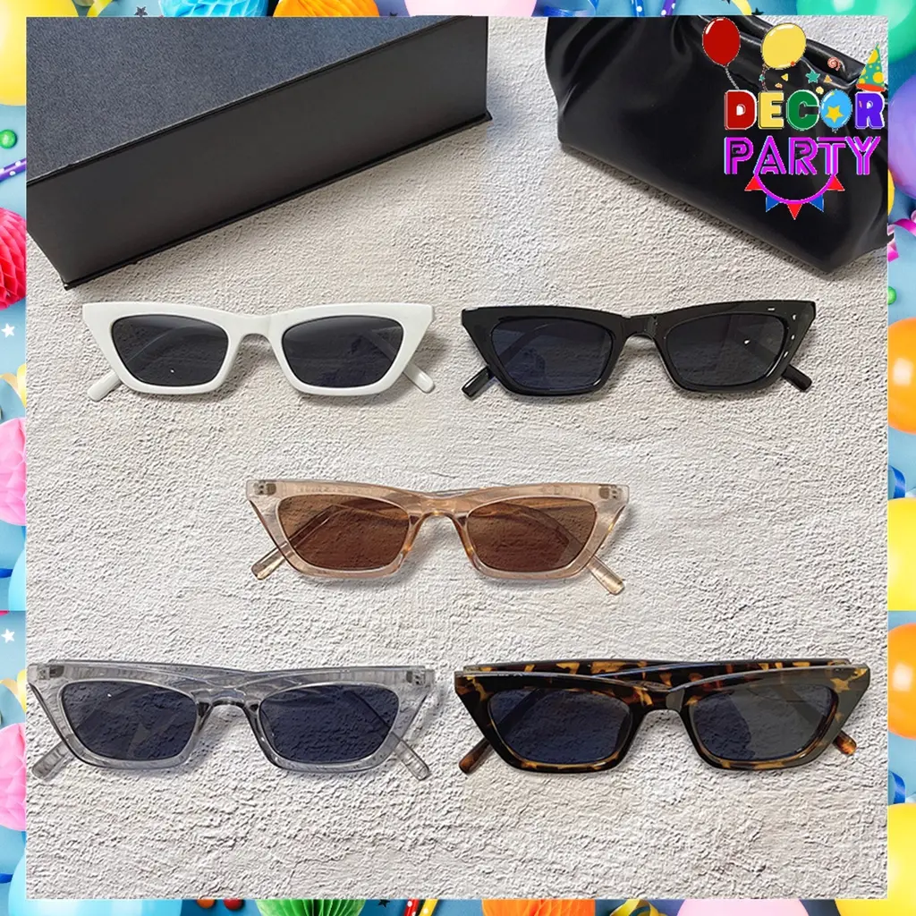 DP Kacamata Sunglasses Unisex 6654 Kaca Mata Wanita Pria Hitam Fashion High Quality
