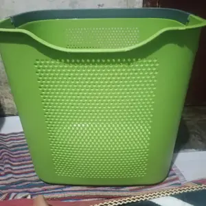 Mall Perabot | Tempat Keranjang Plastik | Penyimpanan Baju Kotor / Laundry Basket Organizer Pakaian Cucian & Storage | Wadah Keranjang Belanja