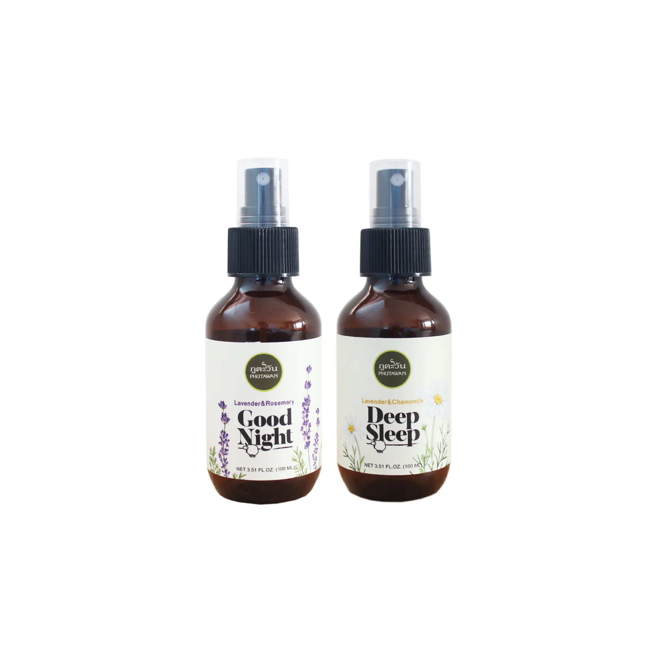 Phutawan Organic Pillow Spray (Deep Sleep / Good Night)