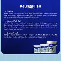 Gambar KAON Paint - Cat Dasar Alkali Sealer 2.5KG / Tahan Alkali & Jamur, Solusi Retak Rambut Terbaik dari KAON Paint Kab. Bandung 2 Tokopedia