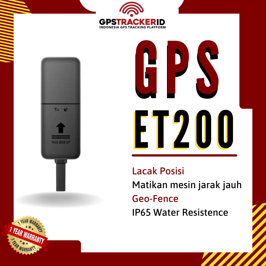 GPS Tracker ET200 4G Pelacak