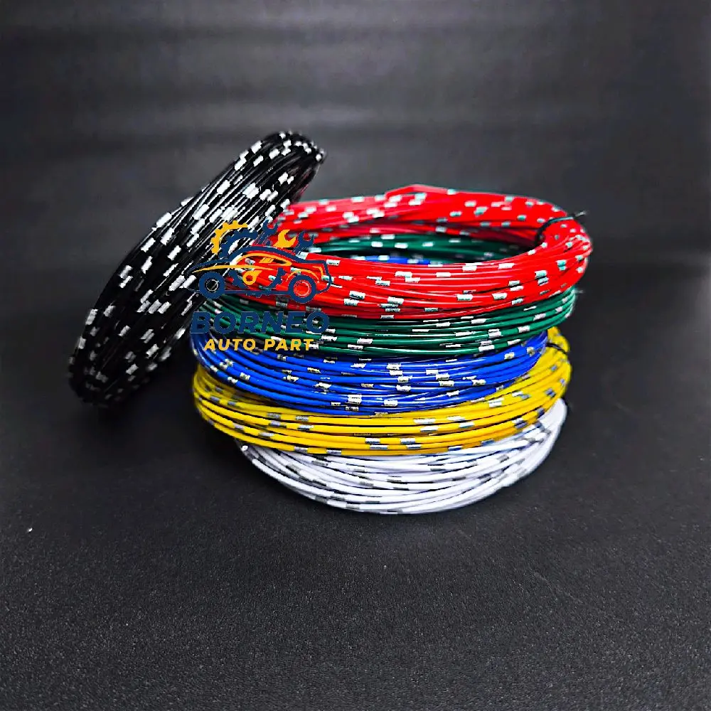 Kabel Bintik 0.5mm x 10m / 20m Kabel Otomotif Body Mobil Motor Serabut Tembaga kabel biled