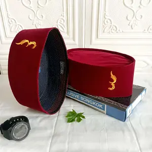 PECI SONGKOK KOPIAH POLOS MERAH LOGO KUJANG MERAH TINGGI 9  Peci Pria Model Terbaru SHOLAT Bisa Bayar Di Tempat COD Peci Hitam Logru ANAK DAN DEWASA Murah Berkualitas FASHION MUSLIM Kujang Motif Maroon