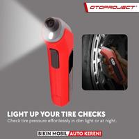 Gambar Otoproject - Car Tire Pressure Gauge Digital 001 | Alat ukur tekanan ban digital, Pengukur tekanan ban portable dari Otoproject Kab. Tangerang 4 Tokopedia