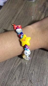 Product Review of Cute Dopamine Girl Ceramic Bracelet Love Star Cloud Stitching For Women Bracelet from ⋆**y 0